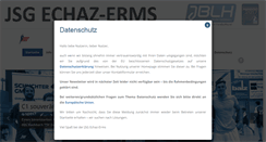 Desktop Screenshot of jsg-echaz-erms.de